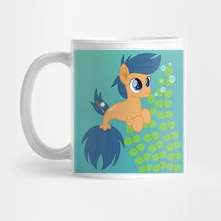 First Base seapony scene Mug